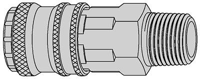 COUPLEUR ESAFE BSPT MALE 1/2