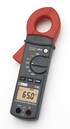 F65 Pince multimètre AC de courant de fuite
