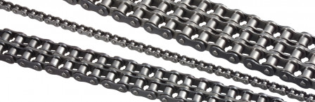 CHAINE A ROULEAUX RENOLD BLUE 6,35S 25-1 ASA CHAINE À DOUILLE