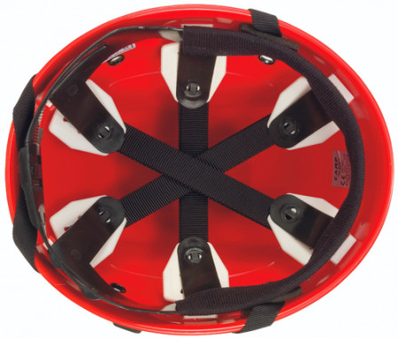 Casque de protection SAFETY STAR rouge