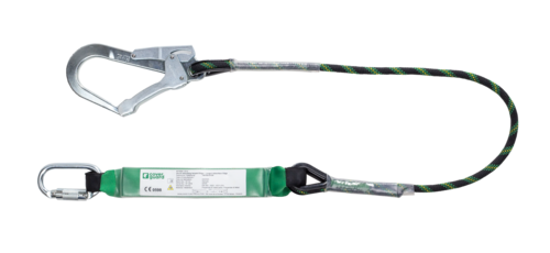 Longe À  absorbeur Edge en corde tressée NYSSA 1,5 m