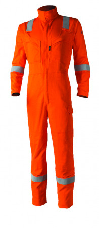 FUJI Combinaison multi risques 350g/m2, Orange, XXL