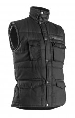 Gilet POLENA noir, coton/polyester, L