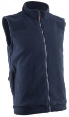 Gilet POLAIRE bleu marine, L