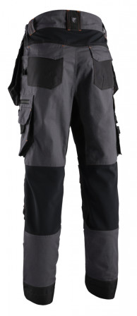 CRISTOBAL II Pantalon Anthracite-Citrouille taille L