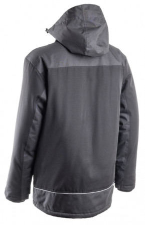 TAMIA Parka Softshell Noir Bleu taille M