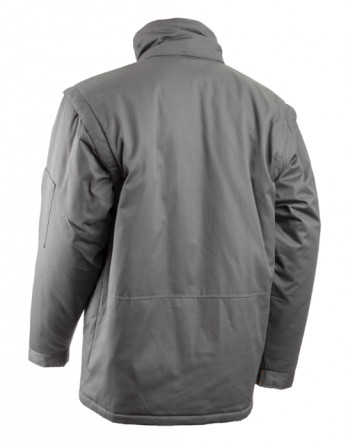 Parka PADDOCK II gris-orange 2XL