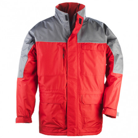 Parka RIPSTOP red/grey, XXL