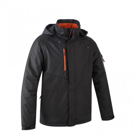 YUZU Parka Noir Citrouille taille L
