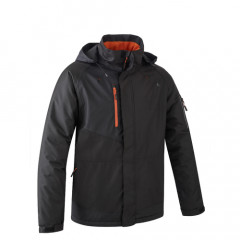 YUZU Parka Noir Citrouille taille L