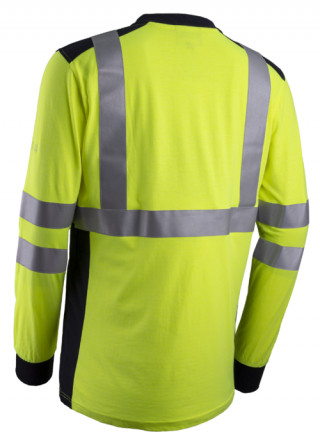 EKHI Polo Multirisques Jaune HV taille L