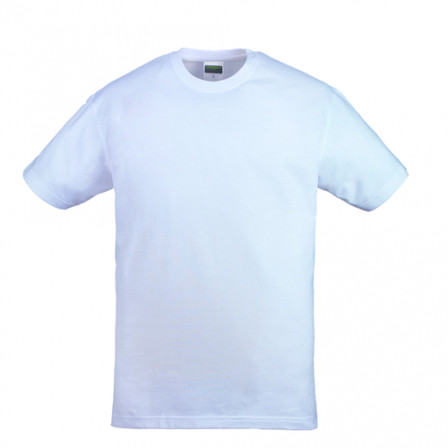 HIKE T-shirt 190g/m2 100% coton, blanc, L