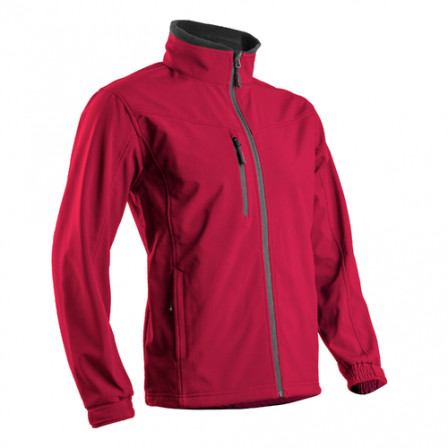 VESTE YANG SOFTSHELL II ROUGE S.S