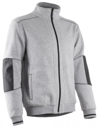 KIJI Veste Thermique Gris chiné clair taille 00S