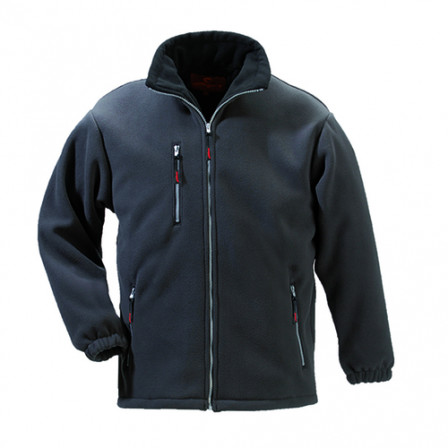 Veste ANGARA polaire 450g/m2 grise, XXL