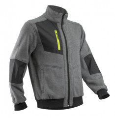 Veste thermique MIKAN gris chiné S.XL