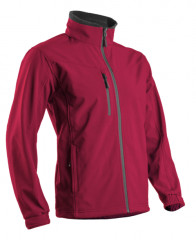 VESTE YANG SOFTSHELL II ROUGE S.S