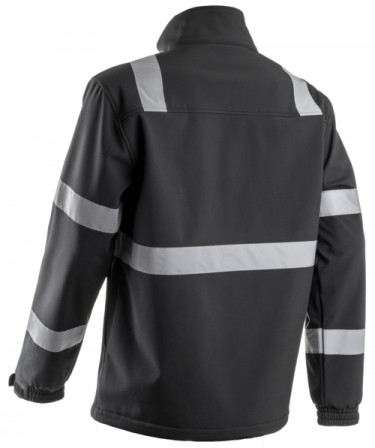 VIGILE Veste Softshell Noire taille 00M