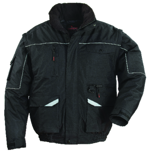 Blouson Multipoches RIPSTOP noir  L