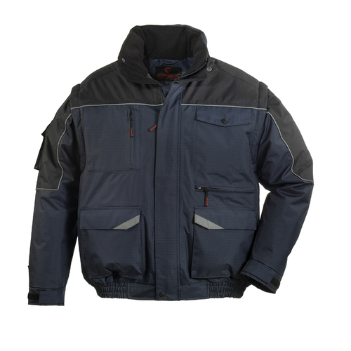 Blouson Multipoches RIPSTOP Navy/noir M