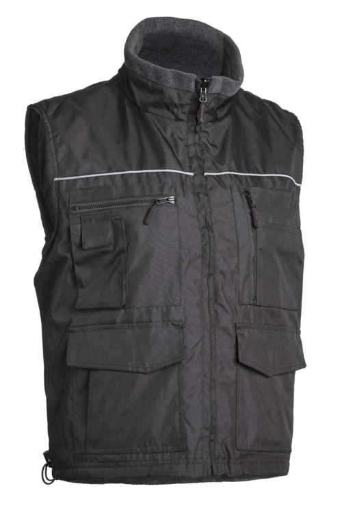 Gilet CARISTE noir réversible XL