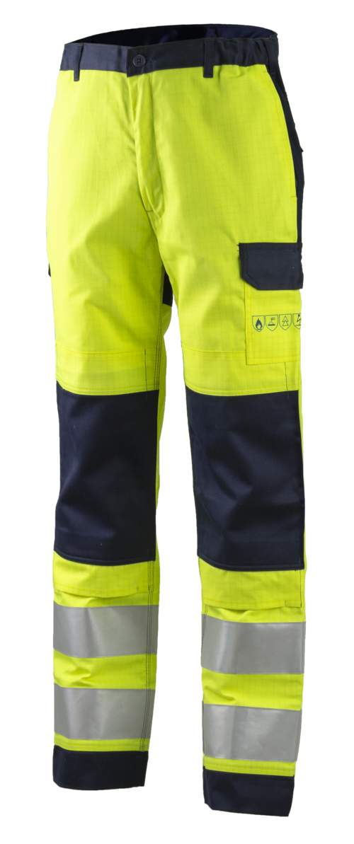 THOR Pantalon multi risques en 300g/m2, Jaune, L