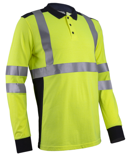 EKHI Polo Multirisques Jaune HV taille 2XL