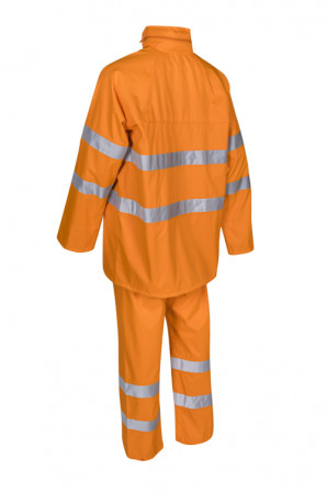 KAWA Ensemble de pluie Orange HV taille 00S