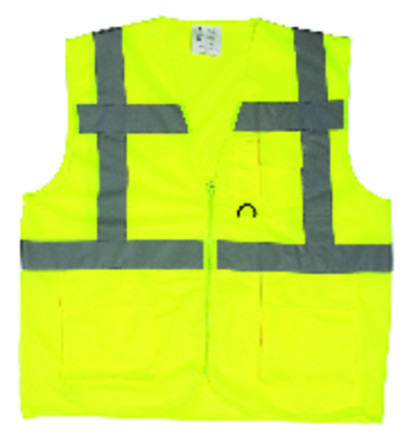 Gilet Hi-viz Yard multi fonction jaune XL classe 2