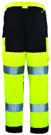PATROL Pantalon hi-viz jaune/marine, 3M XXL classe 2