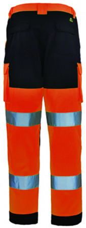 PATROL Pantalon hi-viz orange/marine, 3M XXL classe 2