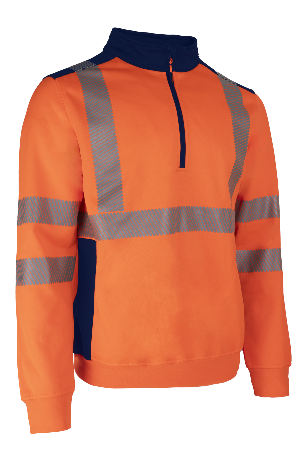 FRISS Sweat thermique Orange HV Marine taille 2XL