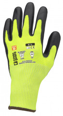 Gants EUROCUT STRONG L440 CUT D. J13 HPPE FLUO latex T7