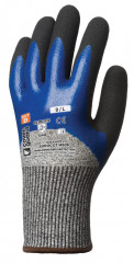 Gants EUROCUT N505 CUT D. HPPE J13 dble end. nit +3/4 dos T6