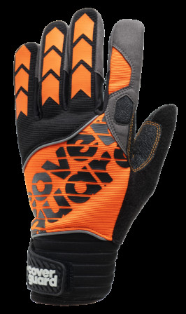 Gants EUROCUT MX100 CUT D, type mécanique, gris orange T9