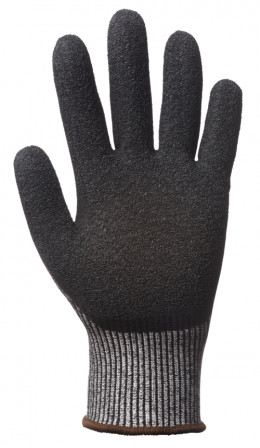 Gants EUROCUT L580 CUT D. HPPE J13 end. latex noir T6