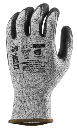 Gants EUROCUT SC560N CUT D. HPPE J13 end. Nitr. Noir T6