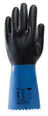 Gants EUROCHEM NE530, neoprene noir coton, 0.90mm, 35cm, T10