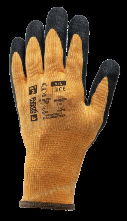 GANTS EUROHEAT DEX, CUT C, HOT 2, DOUBLURE, NITRILE T7
