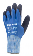 Gants EUROWINTER D100 J13 CUT D. HPPE latex 2 tricots T10