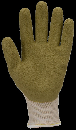 Gants EUROHEAT GREEN J13 RCS cot/PE recyclé latex T8