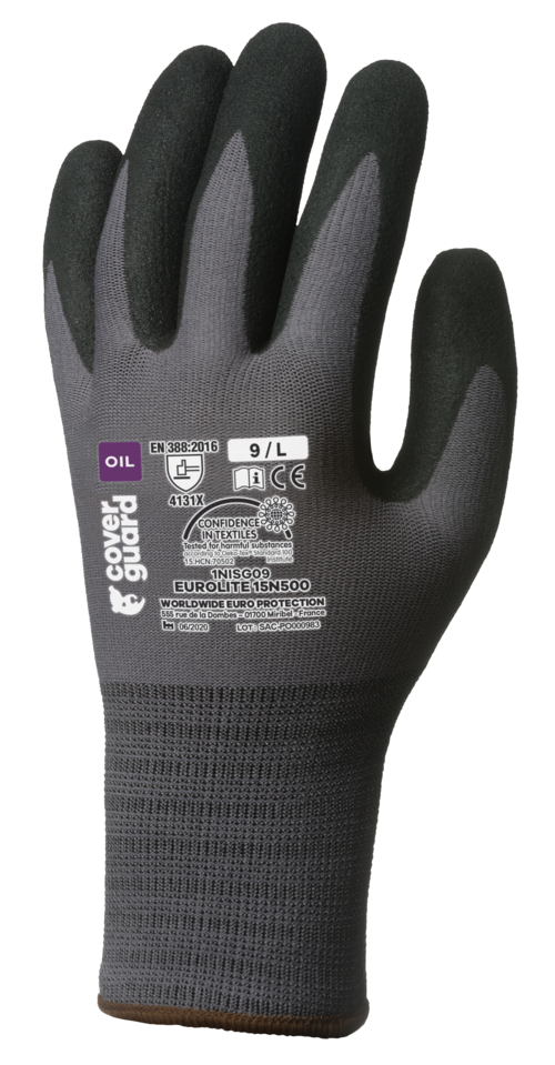Gants EUROLITE 15N500 J15 PA dble end.nit. T10