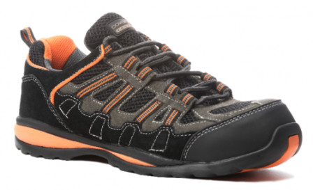 HELVITE S1P Basket sécurite composite noir/orange 43