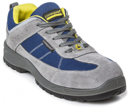 Chaussures basses sécurite LEAD S1-P SRC  bleu gris composite T42