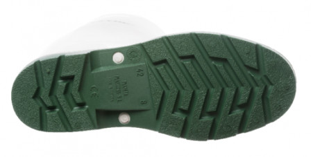 HYGRADE Botte alimentaire PVC blanche T43 (380BV)