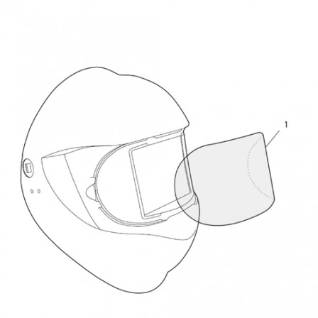 SACHET DE 10 FACES DE PROTECTION EXTERIEUR POUR MERCURIO