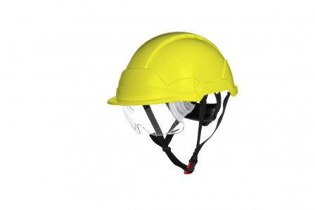 Casque de sécurité PHOENIX PRO ABS jaune HV