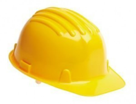 CASQUE DE SECURITE GOELAND HDPE JAUNE