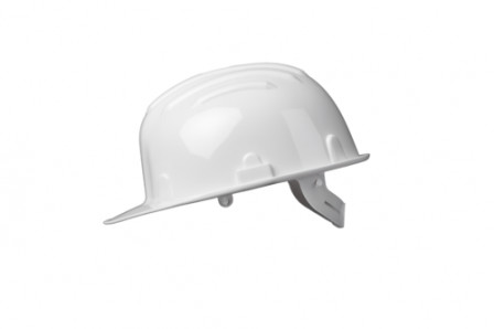 CASQUE DE SECURITE GOELAND HDPE BLANC