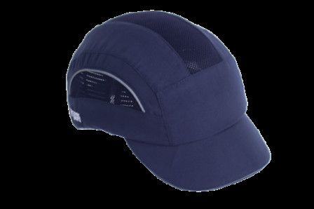 Casquette anti-heurt STYLCAP microfibre bleue medium 5cm
